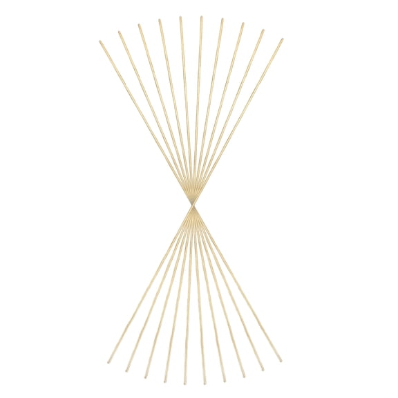TABLZONE Golden Copper Wire, Flexible and Robust Support for Clay Dolls, 10Pcs