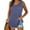 Navy, variant on USSUMA Workout Tops for Women Womens Tank Tops Sleeveless V Neck Camisole Cold Shoulder Loose Fit Casual Printed Elegant Tee Breathable T-Shirt Work Black Tax Free Weekend Tank Top for Women S