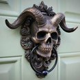 thumbnail image 4 of New resin ornaments, punk American sheep head wall decoration pendants, resin crafts, 4 of 5