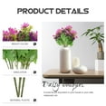 thumbnail image 5 of WRISTBIQUE 3Pcs Purple Artificial Daisy Bunch for Home Wedding Decoration Eco Friendly Material, 5 of 5