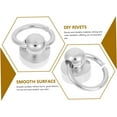 thumbnail image 4 of LAICAIW 40 Sets DIY Rivets Luggage Case Bag Practical Phone Leathercraft Buttons Decoration, 4 of 7