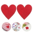 thumbnail image 3 of WEUVEB Wedding Home Decor Felt Heart Red 200pcs, 3 of 8