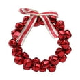 thumbnail image 4 of S SERENABLE Christmas Bell Garland Xmas Decoration Party Supplies Wall Hanging Ornament Artificial Wreath for Living Rooms Christmas Tree Red, 4 of 8