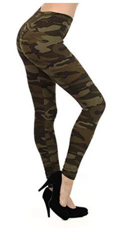 Not applicable Womens Military Camouflage Pattern Lovely Ultra Soft Yoga Pants Yoga Leggings 
