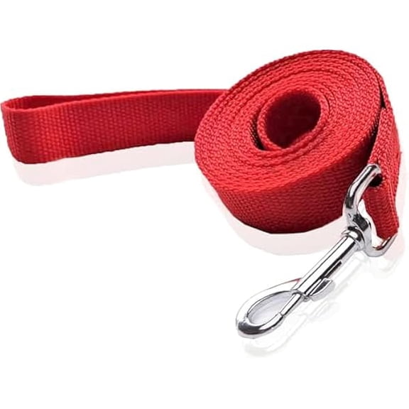 Eryueer Nylon Dog Leash 8 Feet Long, Walking Training Dog Leashes for Medium Large Dogs
