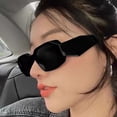 thumbnail image 5 of ibiyuan Sunglasses Womens Unisex Retro Irregular Frame Sunglasses Fashion Vintage Sun Glasses For Women Men, 5 of 7