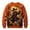 00-Orange#1549, variant on Kiijoy Halloween Sweatshirt for Boys Crewneck Graphic Pullover Top, Orange, Sizes 2-3T