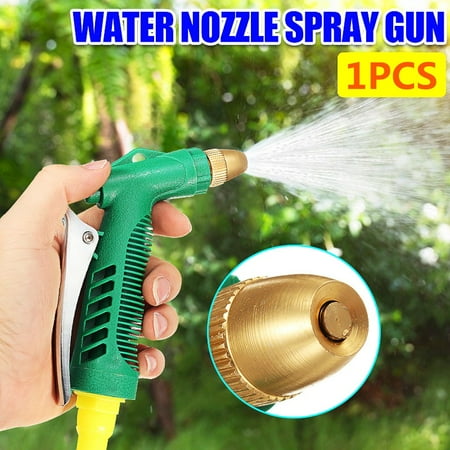 Hose Nozzle Sprayer - High Pressure Outdoor Lawn & Garden Hose Nozzle Water Sprayer Water Savin 3 Adjustable Watering Patterns for Plants Pets Car Wash Tool