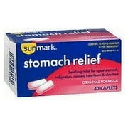 Sunmark Stomach Relief, Original 40 tabs by Sunmark (Pack of 2)