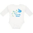 thumbnail image 3 of Inktastic I Love My Meme Boys Long Sleeve Baby Bodysuit, 3 of 5