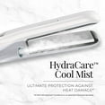 thumbnail image 5 of Remington PROLUXE HydraCare 1” Flat Iron / Hair Straighteners, 450°F High Heat, Pearl White/Gray, 5 of 5