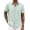 Lake Green, variant on COOFANDY Men's Button Down Shirts Short Sleeve Casual Shirts Summer Beach Shirts Vacation Wedding Shirts with Pocket
