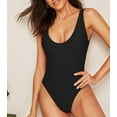 thumbnail image 7 of Women's One Piece Swimsuit Tummy Control V Neck Bathing Suits, 7 of 7