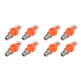 thumbnail image 1 of Coaxial to Ethernet Adapter, 8 Pack Coax RF F Female to RJ45 Male Converter for Line Tester, 1 of 7