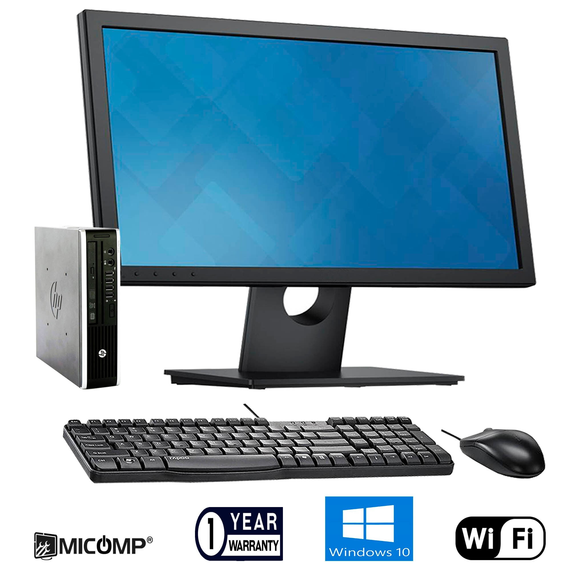 Refubished HP 8200 USDT Slim Desktop PC LCD 19 Core I5 2400s 2 5GHz