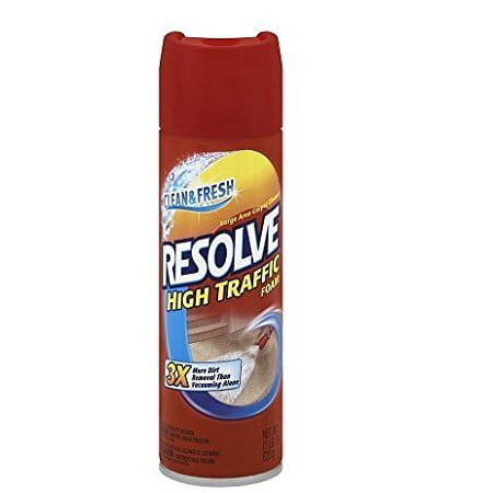Resolve High Traffic Large Area Carpet Cleaner Foam 22.0 fl oz(pack of (Best Carpet Cleaner For High Traffic Areas)
