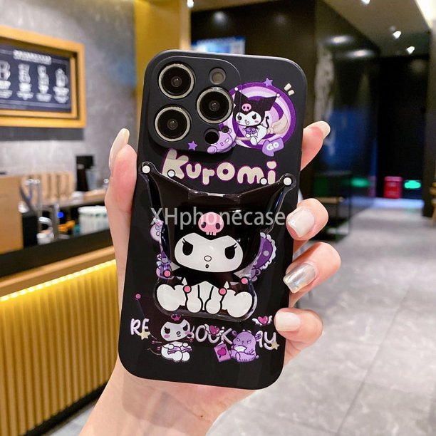 Funda Para Moto G10 G20 G30 G22 G52 G42 G32 G31 G60 G53 G50 G51 G71 G73 5G G60S G9 Play E7 Plus Fusion E20 E22 E32 Cinnamoroll Kuromi Con Soporte De Teléfono Linda