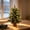 Lighting Up, variant on 18-Inch Pre-Lit Table Top Christmas Tree, Battery Operated Christmas Tree with Remote and Timer, Compact Christmas Decoration for Home Office
