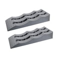 thumbnail image 1 of Colaxi 2Pcs Automotive Leveling Ramps Stabilizer on Uneven Ground 3 Steps Raising Auto Anti Slip Sturdy Car Wheel Chocks Car Ramps, 1 of 8