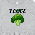 thumbnail image 4 of Inktastic I Love Broccoli Girls Toddler Dress, 4 of 5