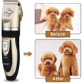 thumbnail image 5 of Haustier Schermaschine, Profi Elektrische Schermaschine Hund Tierhaarschneider Wiederaufladbare Akku Clipper Rasierer Mit 4 Aufstze Fr Hund Und Katze, 5 of 5