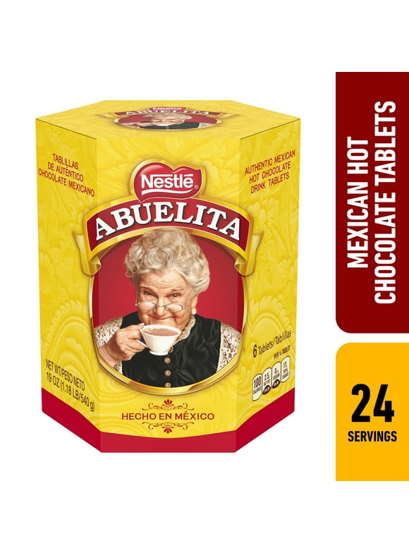 Nestle Abuelita Mexican Hot Chocolate Tablets, 19 oz, Box