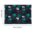 thumbnail image 2 of Tapestry Wall Hanging Animal Footprints Multicolored Tapestries Home Decor for Bedroom Aesthetic 60 X90 IN, 2 of 3