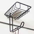 thumbnail image 4 of Soporte de Papel HigiéNico Sobre el Tanque Portarrollos Colgando la Puerta del Gabinete BañO Estante Almacenamiento Rolls / Phone, 4 of 5
