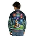 thumbnail image 5 of Happy New Year Corgi Family Cheer Winter Midnight Firework All Over Print 3D Baseball Jacket Welsh Corgi Dog Lover Gifts Idea Bomber Jacket Softball - 02025, 5 of 6
