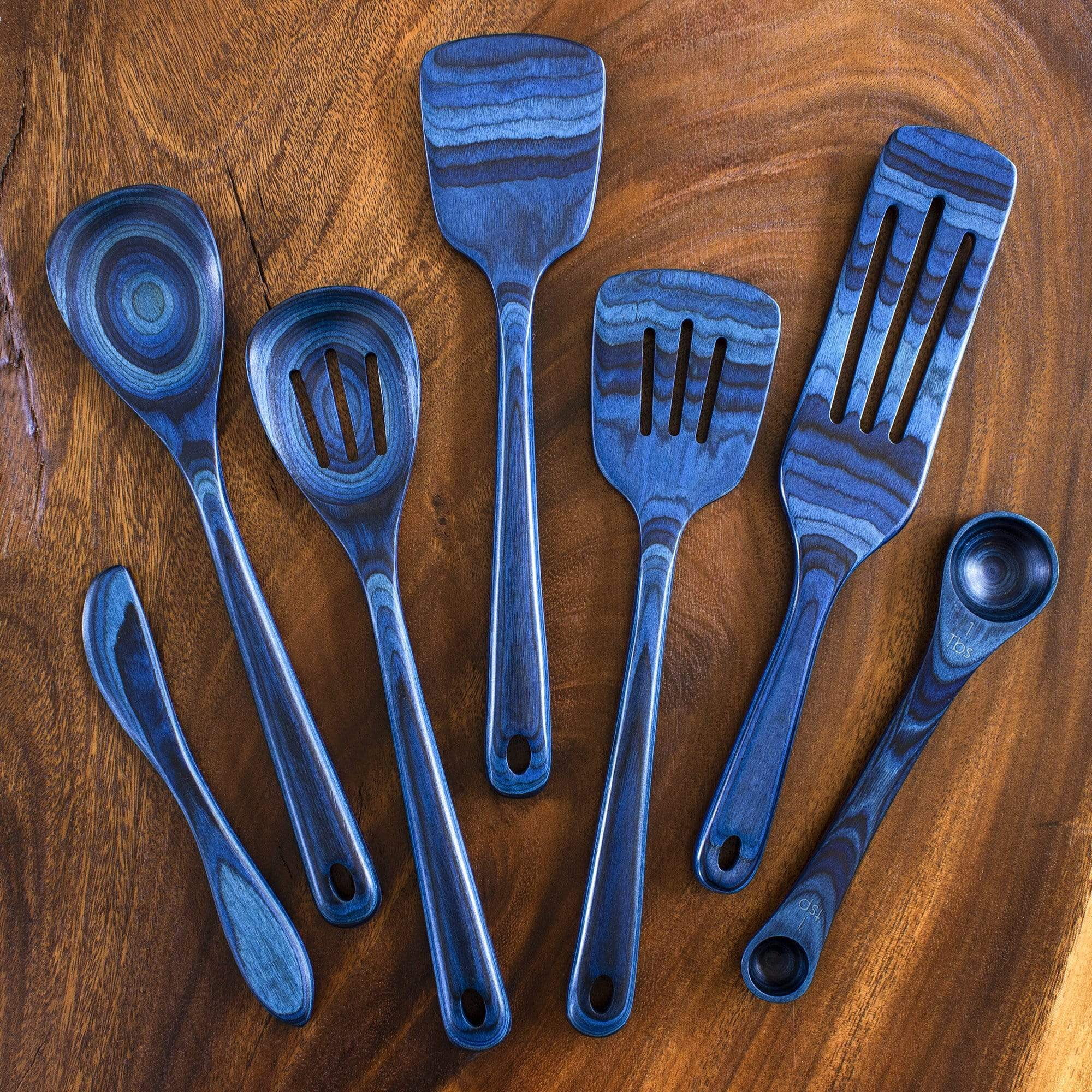 Baltique Malta Collection 7 Piece Cooking Utensil Set, Safe for Nonstick