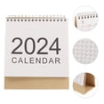 thumbnail image 4 of Miangastore Desk Calendar 2024 Table Calendar Monthly Calendar Ornament Simple Style Desk Calendar for Office, 4 of 8