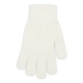thumbnail image 4 of No Boundaries Knit Gloves, 2-Pack, Women's, One Size, Winter White, 4 of 4