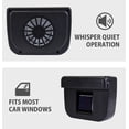 thumbnail image 6 of Koolatron Auto Cool Solar Powered Car Fan, Windshield Air Vent Cooling Window Cooler, 6 of 9