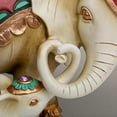 thumbnail image 5 of The Hamilton Collection Trunks of Love Mother and Child Elephant Statue Decor Figurine Set with Swarovski Crystals 8.5"-inches, 5 of 7