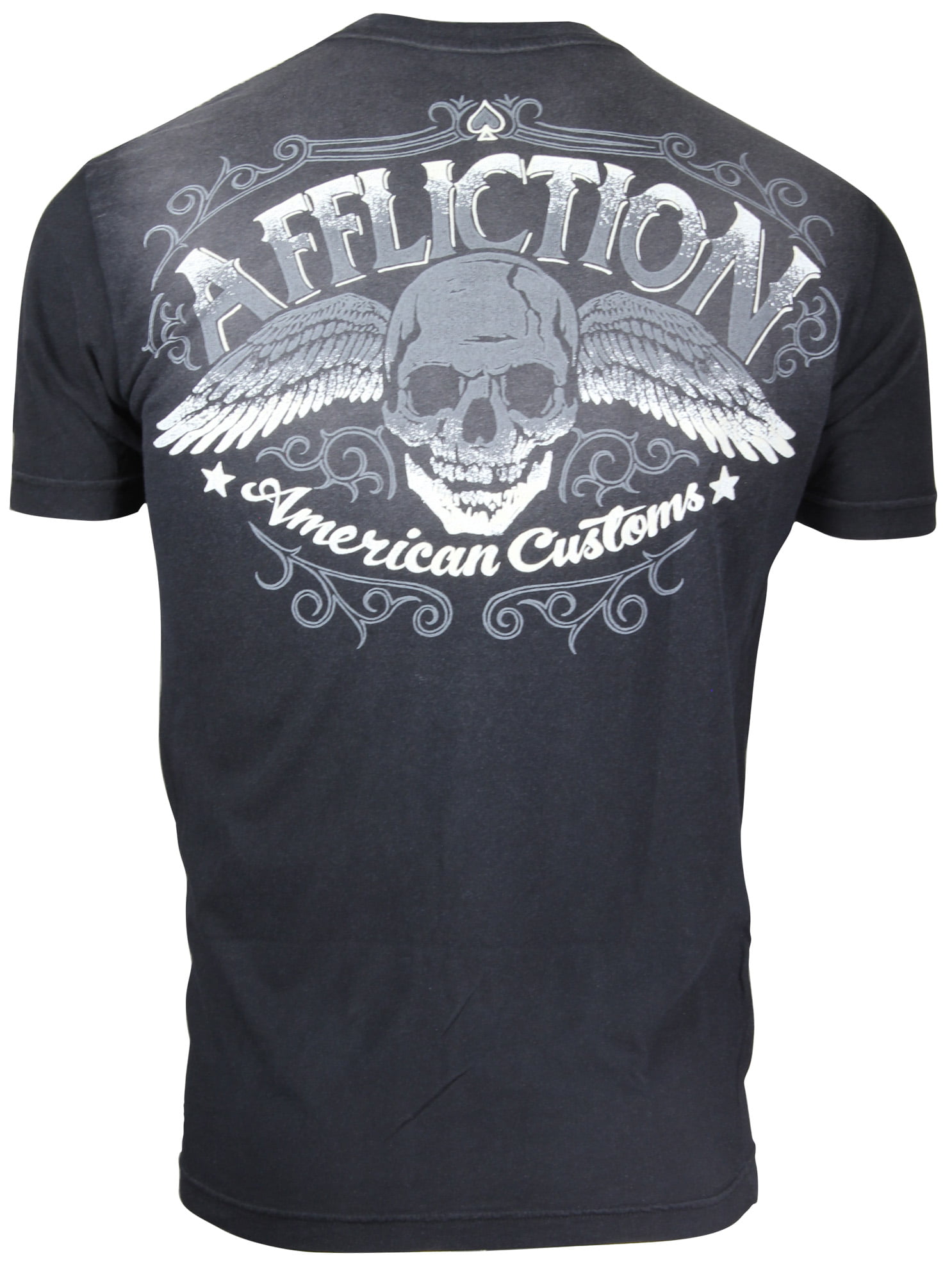 Black Affliction Mens AC Checkpoint T-Shirt 