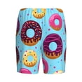 thumbnail image 5 of Fotbe Donuts Pajama Shorts for Men, Men's Pajama Bottoms, Sleepwear,Short Pajama Pants-Large, 5 of 9