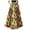 Green, variant on CHUMUD Boho Maxi Skirts for Women A-Line Elastic High Waist Bohemia Vintage Floral Long Skirt Vacation Travel Casual Summer Trendy