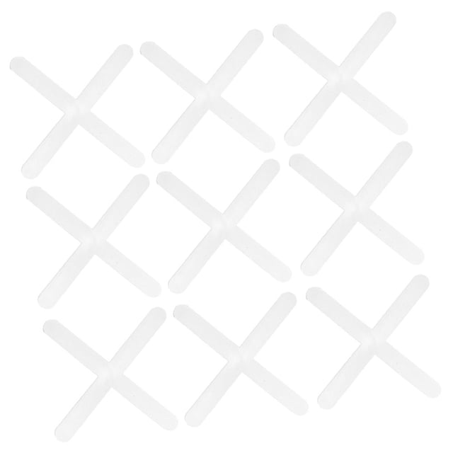 NUOLUX 1000Ud Separadores De Cerámica En Forma De Cruz Para Azulejos Fácilmente
