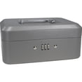 thumbnail image 3 of BARSKA Small Cash Box 3 Compartments Gray (CB11784), 3 of 6