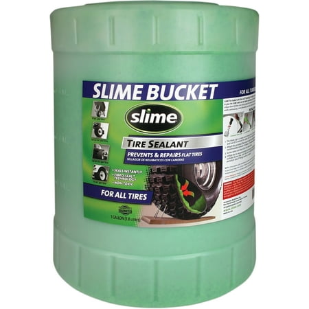 Slime Super-Duty Tire Sealant for Tubeless Tires  5gal. Bucket 