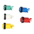 thumbnail image 3 of Illuminated  Button Switch, Press Resistant Sensitive Arcade Game Push Button 28mm Cool DIY Parts  For Video Games, 3 of 8