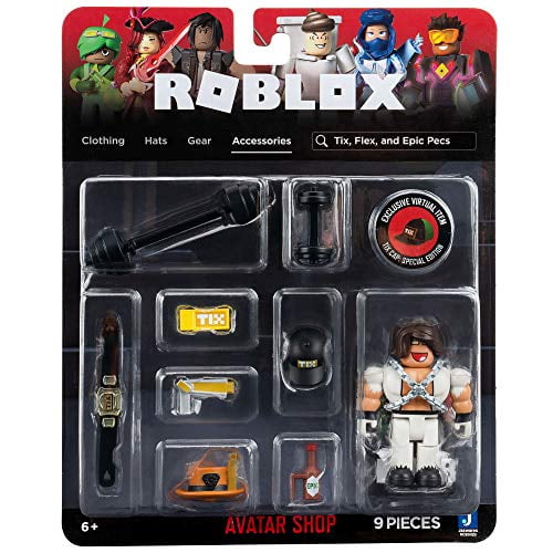 Roblox Avatar Shop Tix Flex Epic Pecs Action Figure Walmart Com Walmart Com