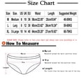 thumbnail image 4 of Zpanxa Panties for Women, Women's Seamless Shapewear Mid High Waist Lace Underwear Hip Abdominal Support Lightweight Breathable Workout Panties, 4 of 4