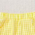 thumbnail image 6 of Baby Boy Outfits Boys Clothes Children's Spring Summer Plaid Printed Short Sleeved Sports 0 6 12 18 24 Months 2T 3T Suits T-Shirt Tops+Long Pants 2-Piece, 6 of 6