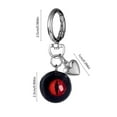 thumbnail image 3 of ChicYu Halloween Eyeball Keychains Suitable for Halloween Themed Accessories Attaches to Keys Bags Features Eyeball Design, 3 of 5