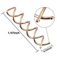 thumbnail image 2 of LQQBOX Spiral Bobby Pins 50 Pack Spin Pins, Spiral Hair Clip Spin Clip Bun Stick Pick for DIY Hair Style, Messy Bun Tool, Perfect Small Bun Bobbypins Bobbie Fashion (Rose Gold), 2 of 7