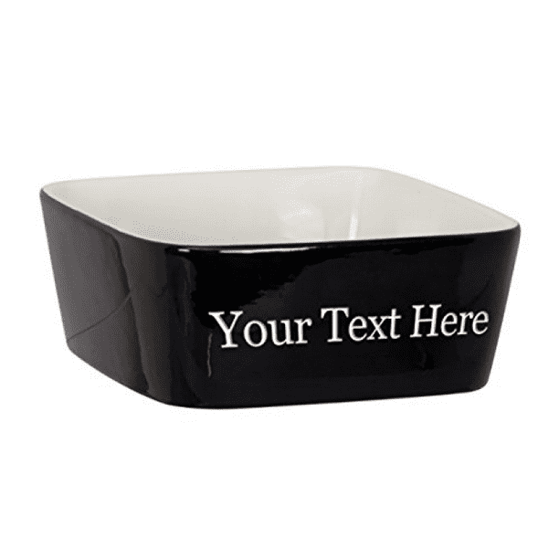 Customized 3D Laser Engraved Personalized Custom Ceramic Dog Pet Animal