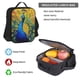 thumbnail image 5 of Easygdp Peacocks Mochila para Niños y Niñas con Set de Caja de Almuerzo y Estuche para Lápices 3 en 1, Mochila Escolar Estampada para Adolescentes, 5 of 7
