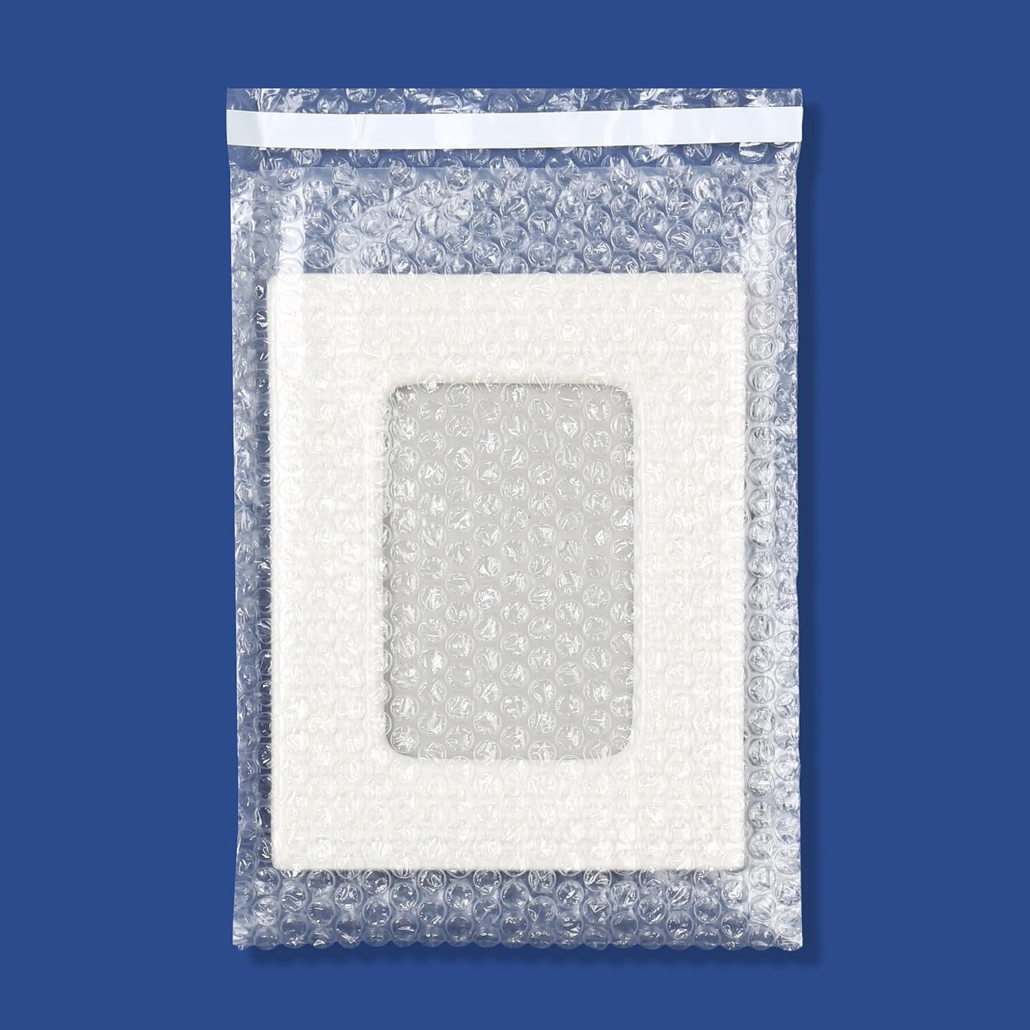 12x15.5" Clear Self-Sealing Bubble Out Bag Pouches -100 Pack- Bubble Cushion Wrap Bags for Packing, Storage, Moving, and Shipping fragile items