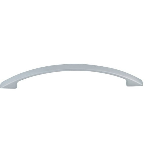 Atlas Homewares A811-BN 6-1/4-Inch Euro-Tech Collection Modern Arch Pull, Brushed Nickel